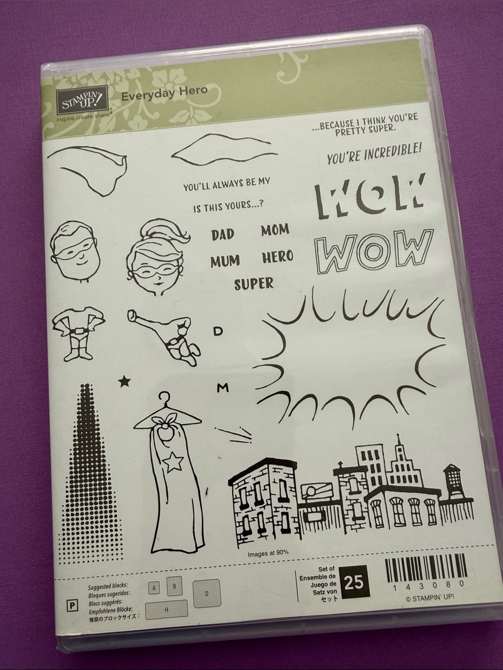 Stampin' Up! Everyday Hero Stamp Set